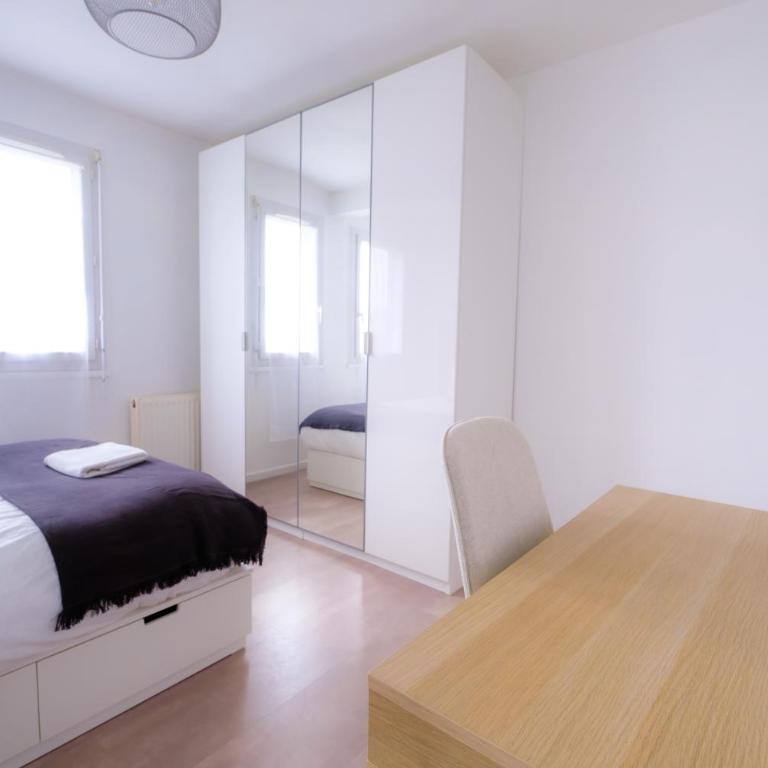 La Rouette - Chambres privées - Habitación Doble con aseo compartido - 4