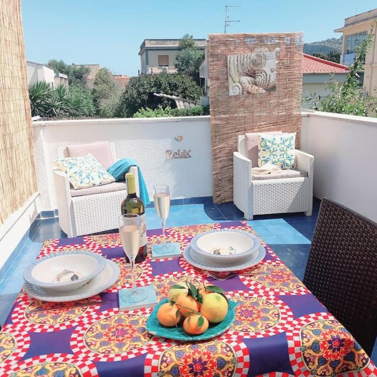 Villa Mondello Terraces & Jacuzzi - Apartment mit 2 Schlafzimmern - 18