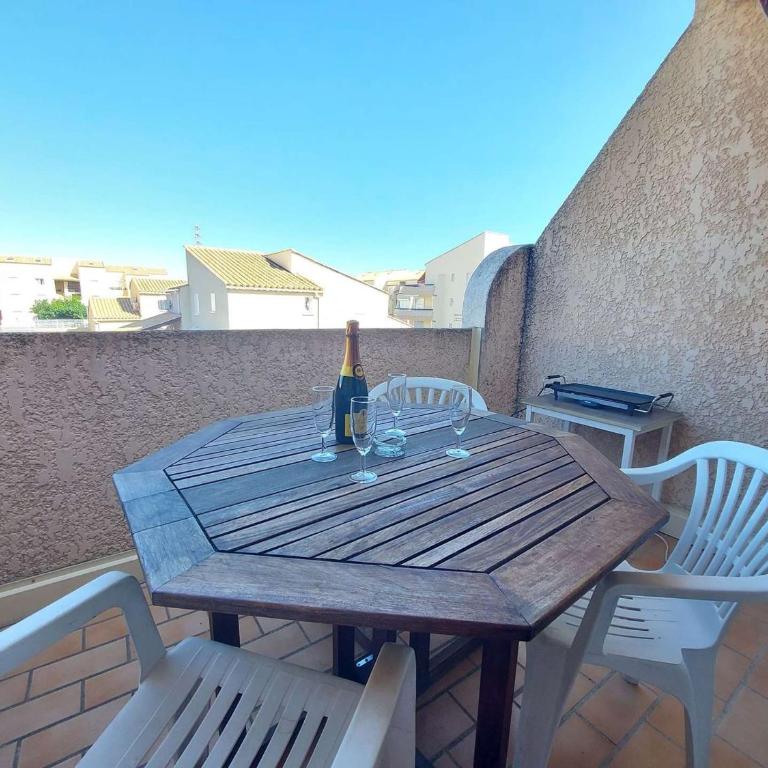 Studio cabine 4 pers, parking privé et piscine - FR-1-326-774 - Studio - 9