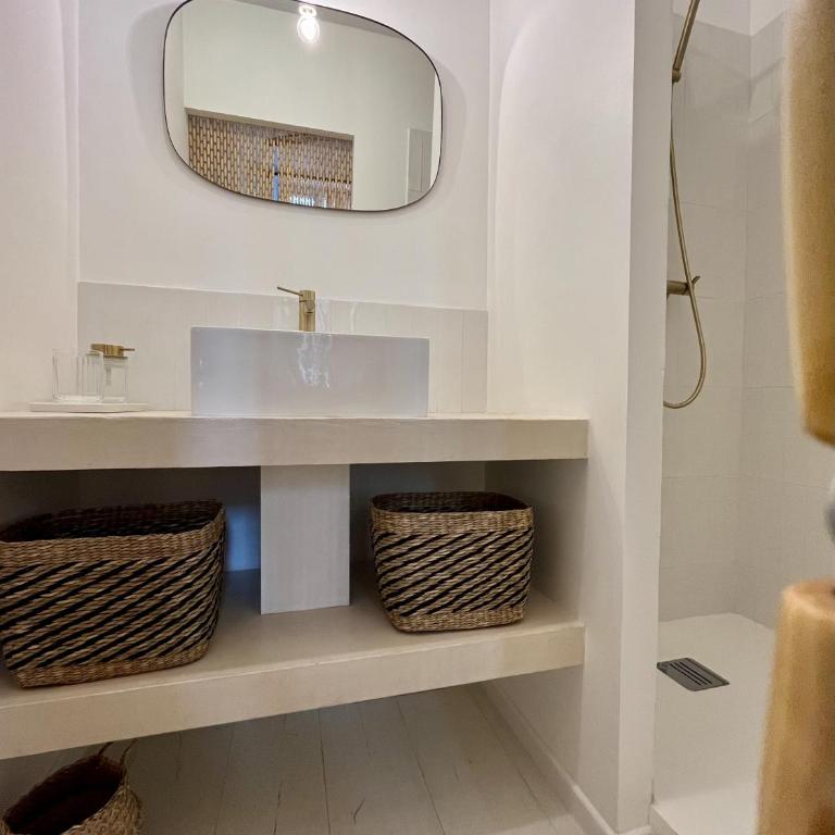 Maison Olea - Chambre Double Deluxe avec Baignoire - 6