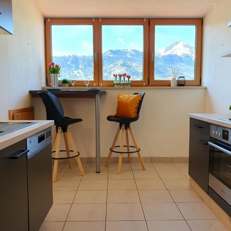 Ferienwohnung Gipfelpanorama - Appartamento con Balcone - 6