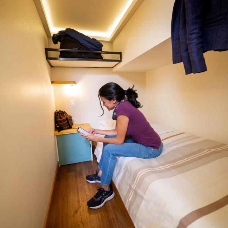 The Cranky Croc Hostel - Cama individual en dormitorio mixto - 3