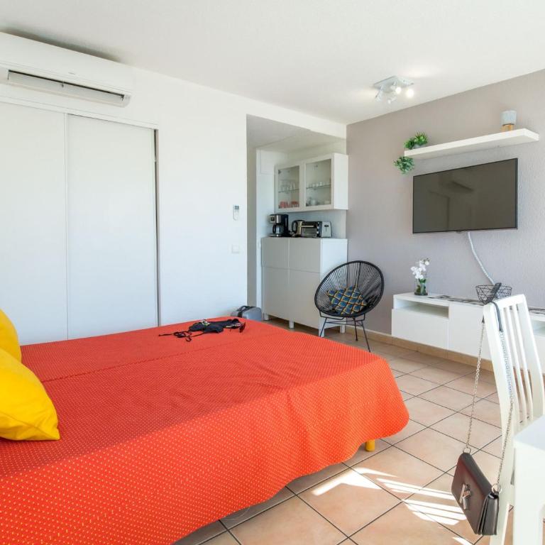 Studio climatisé 2 pers proche plage et commerces avec balcon et wifi à Saint-Raphaël - FR-1-466A-28 - Studio - 10