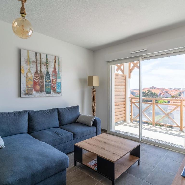 Appartement 3* à 50m de l'Océan, 5 pers, Clim, Wifi, Parking - Mimizan Plage - FR-1-50-116 - Appartement - 13