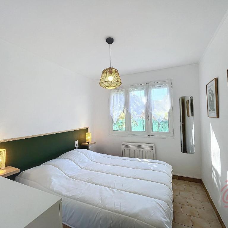 Charmant T2 avec terrasse Sud, parking, WiFi, animaux acceptés - proche thermes et centre Lamalou - FR-1-451-192 - Apartment mit 1 Schlafzimmer - 9