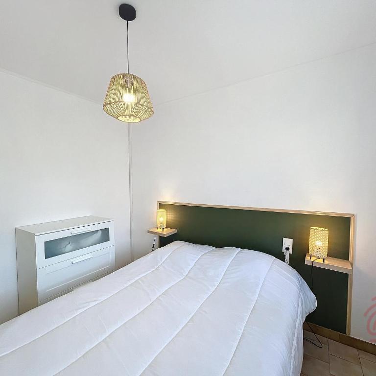 Charmant T2 avec terrasse Sud, parking, WiFi, animaux acceptés - proche thermes et centre Lamalou - FR-1-451-192 - Apartment mit 1 Schlafzimmer - 10