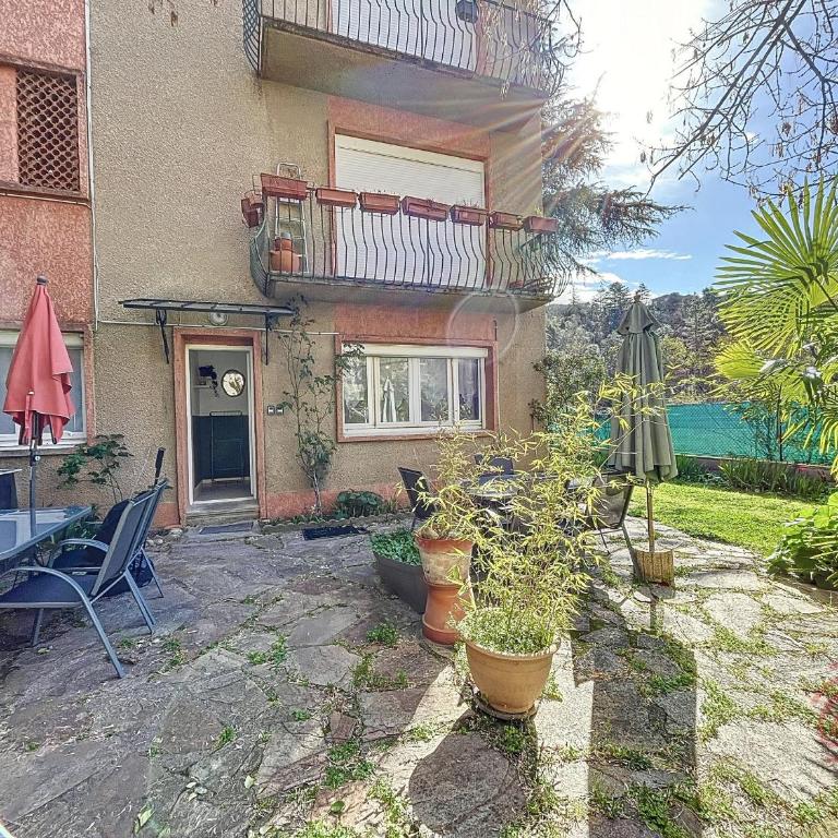 Charmant T2 avec terrasse Sud, parking, WiFi, animaux acceptés - proche thermes et centre Lamalou - FR-1-451-192 - Apartment mit 1 Schlafzimmer - 14