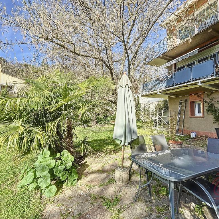 Charmant T2 avec terrasse Sud, parking, WiFi, animaux acceptés - proche thermes et centre Lamalou - FR-1-451-192 - Apartment mit 1 Schlafzimmer - 16