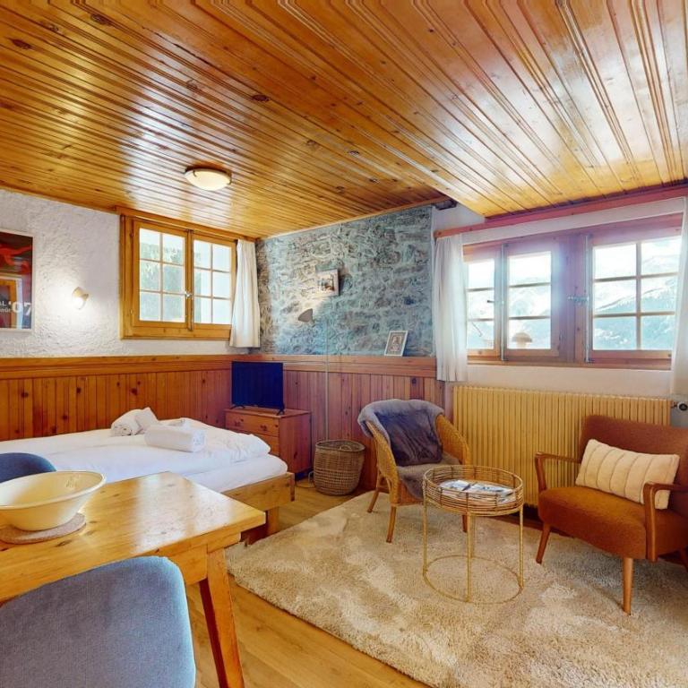 Charming alpine studio in the Val d'Anniviers - Studio mit Bergblick - 8