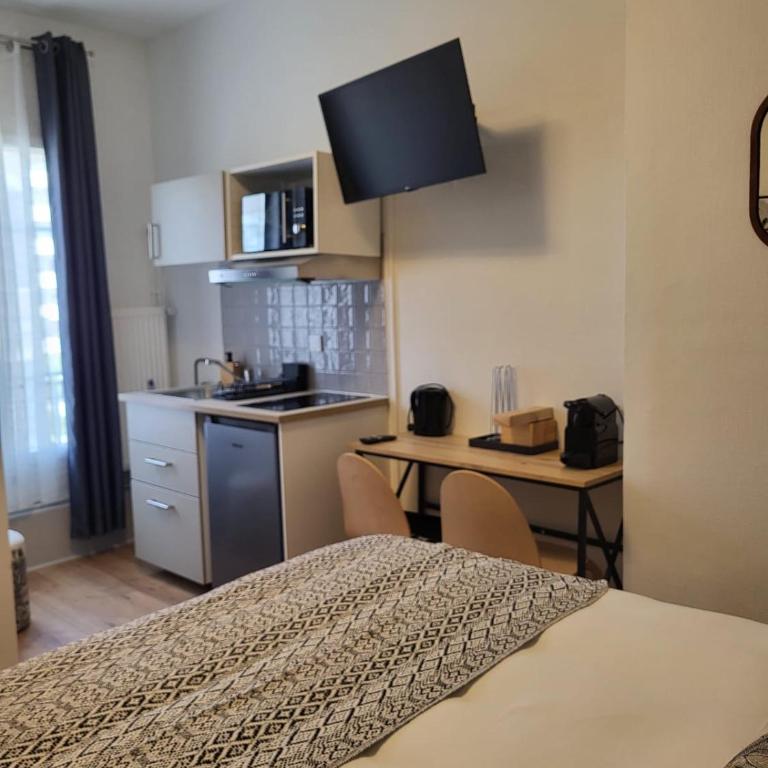 Hôtel Résidence A la Buttes aux Cailles - Studio - 8