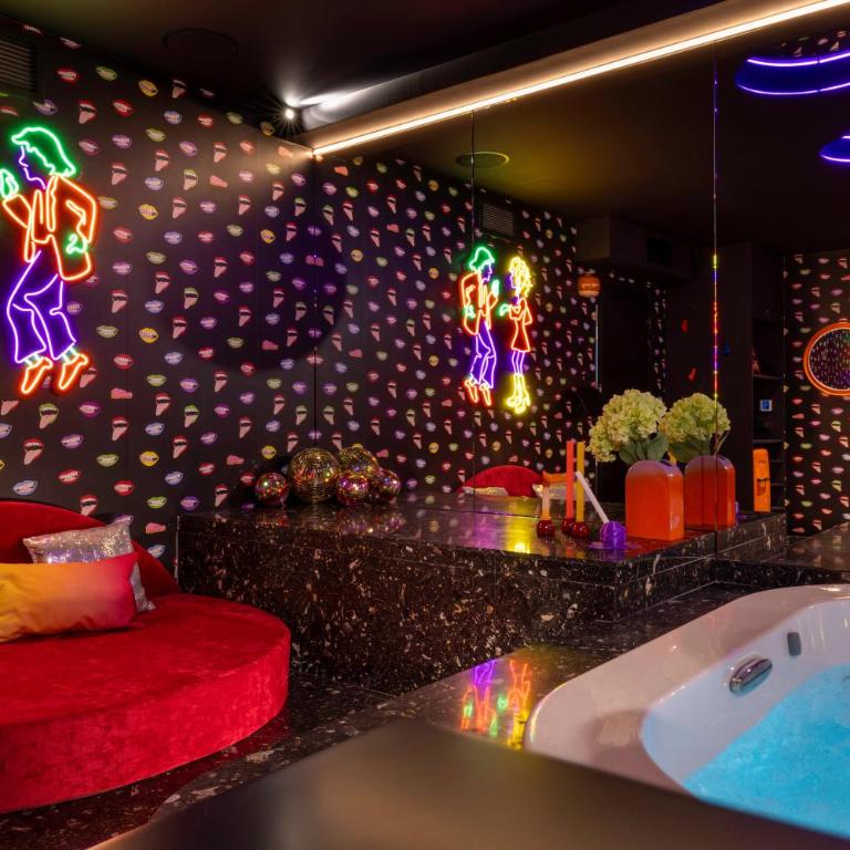 Quinzerie hôtel - Chambre Double avec Accès à Baignoire Spa Privée de 60 Minutes - 4