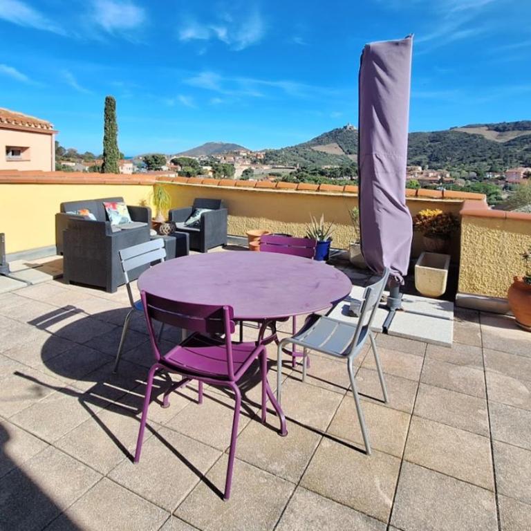 ROCADE DE COLLIOURE appt T4 avec grande terrasse et garage - Apartamento de 3 dormitorios - 2