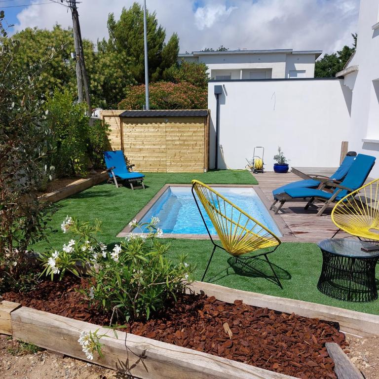Maison familiale avec jacuzzi et piscine - Maison 4 Chambres - 19