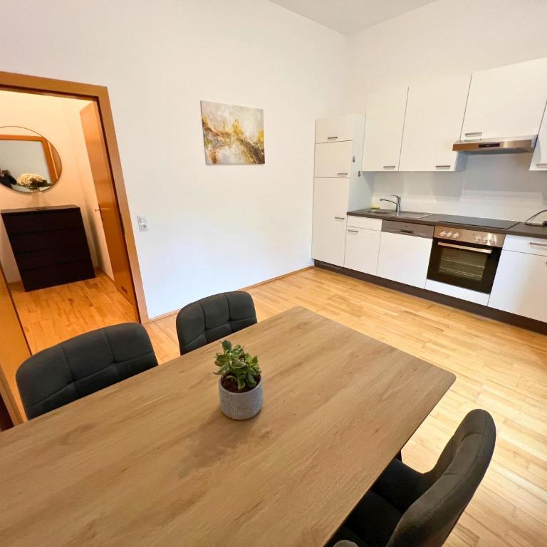 Leoben City Apartments - Premium Apartments 24 7 - Camera Doppia con Letti Singoli con Vista Giardino - 10
