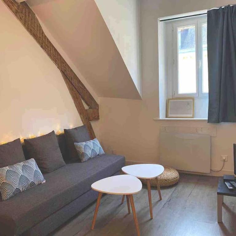 Studio Guépin : hyper centre au pied du tram - Apartment mit 1 Schlafzimmer - 1