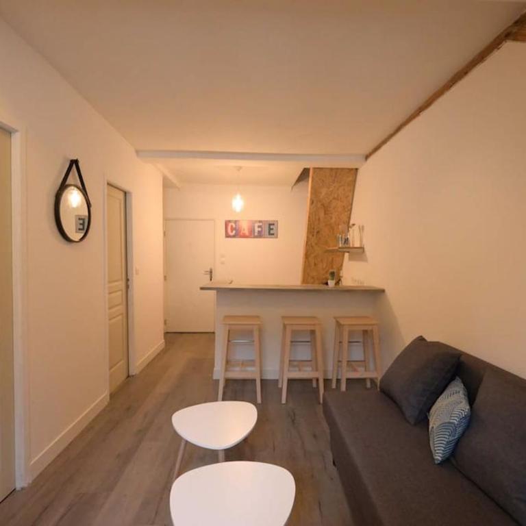 Studio Guépin : hyper centre au pied du tram - Apartment mit 1 Schlafzimmer - 4