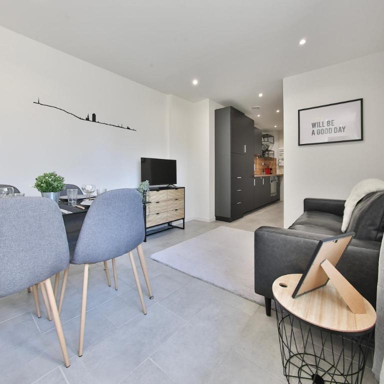 Le Mulhousien/ Parking gratuit / WIFI / Lave linge/ Tudors Locations - Apartamento de 1 dormitorio - 8