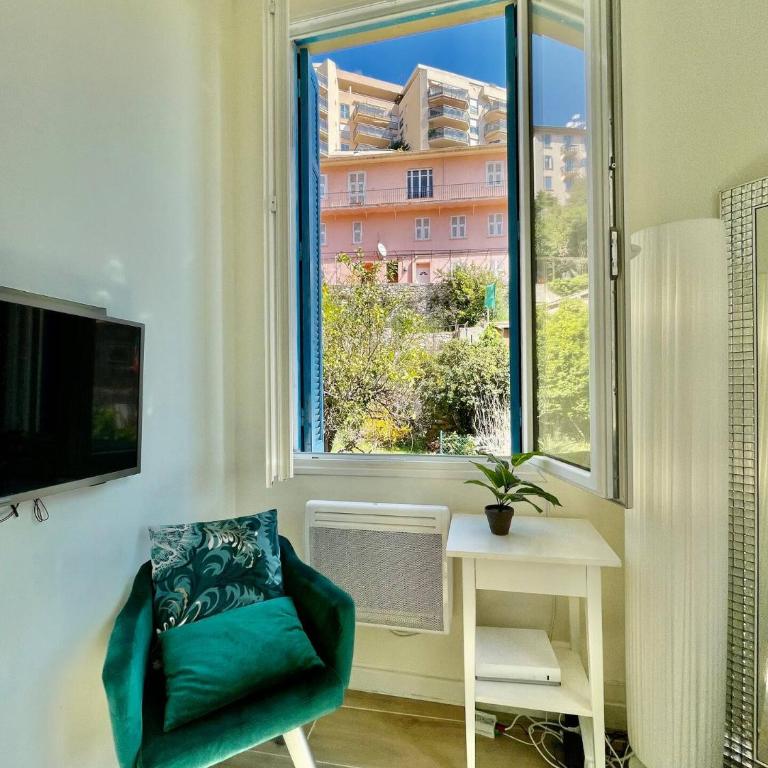 charming T2 - 2 minutes walk from Monaco - Chambre Simple - 4