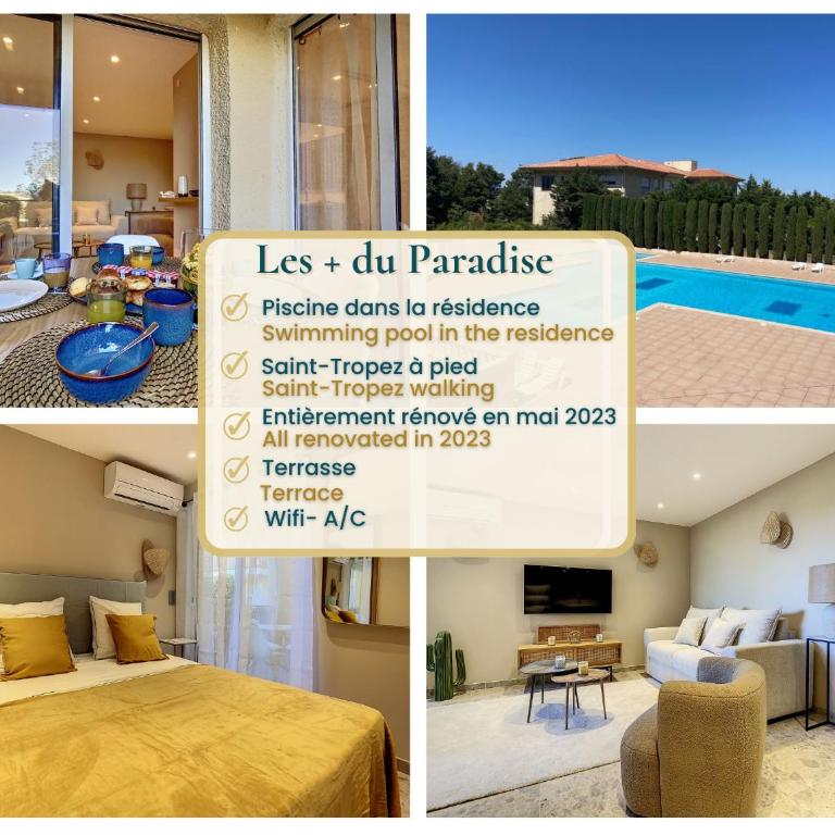 Paradise- Saint-Tropez- Résidence Piscine - One-Bedroom Apartment - 1