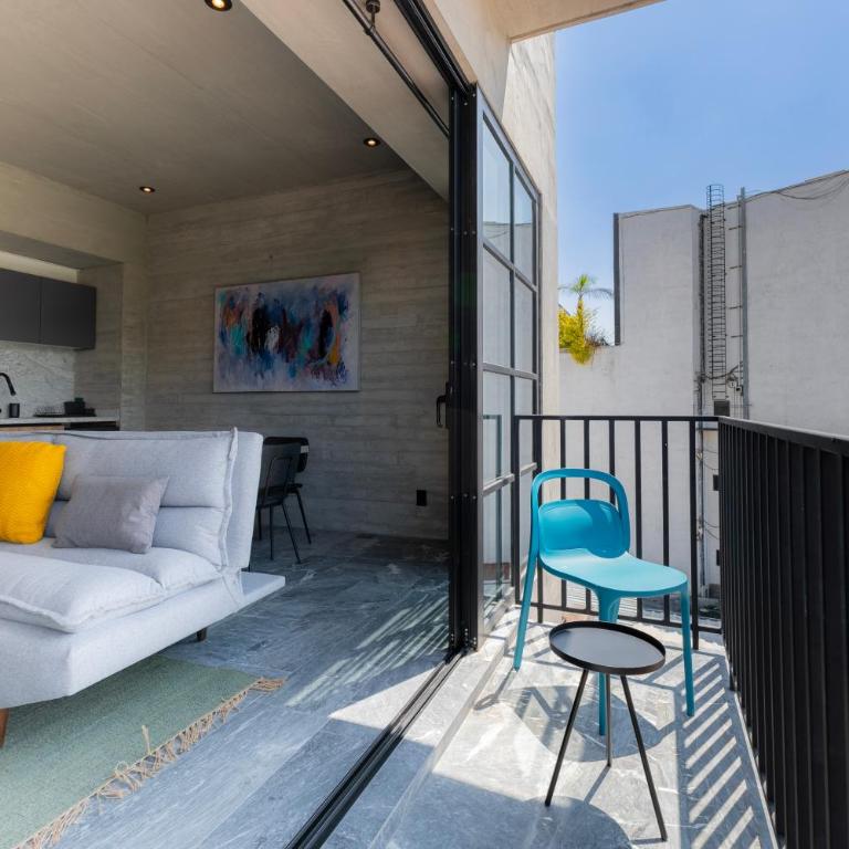 Park Condesa by Capitalia - Deluxe Apartment, Balcony - 6