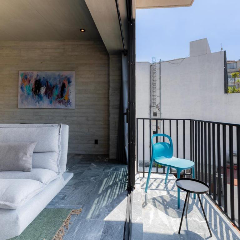Park Condesa by Capitalia - Deluxe Apartment, 2 Bedrooms, Balcony - 9