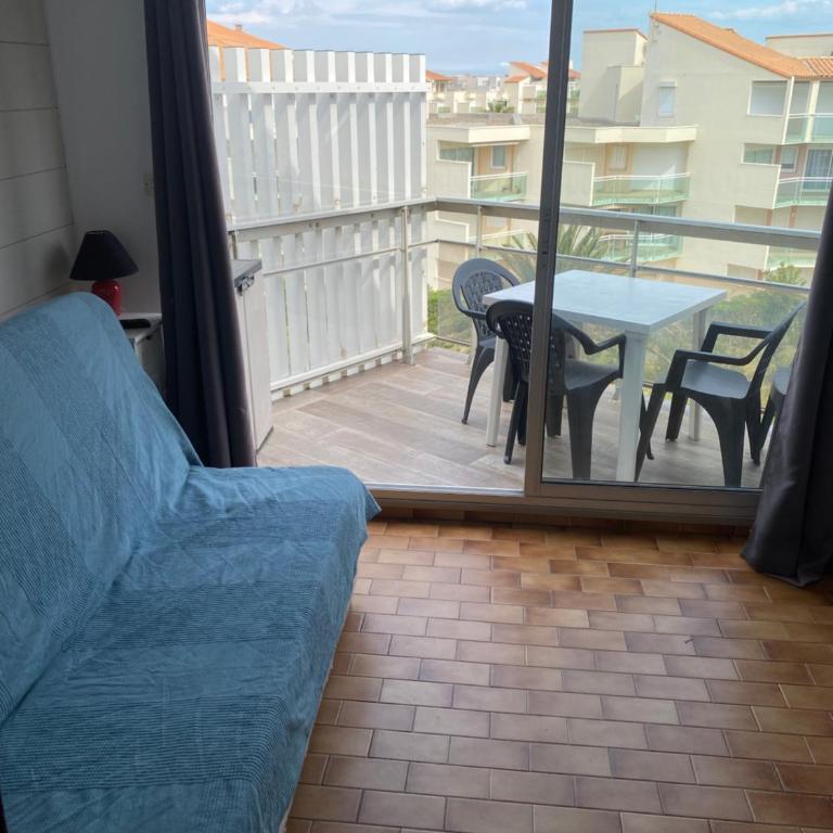 Résidence Les Capitelles - Studio vue sur Mer climatisé - One-Bedroom Apartment - 7