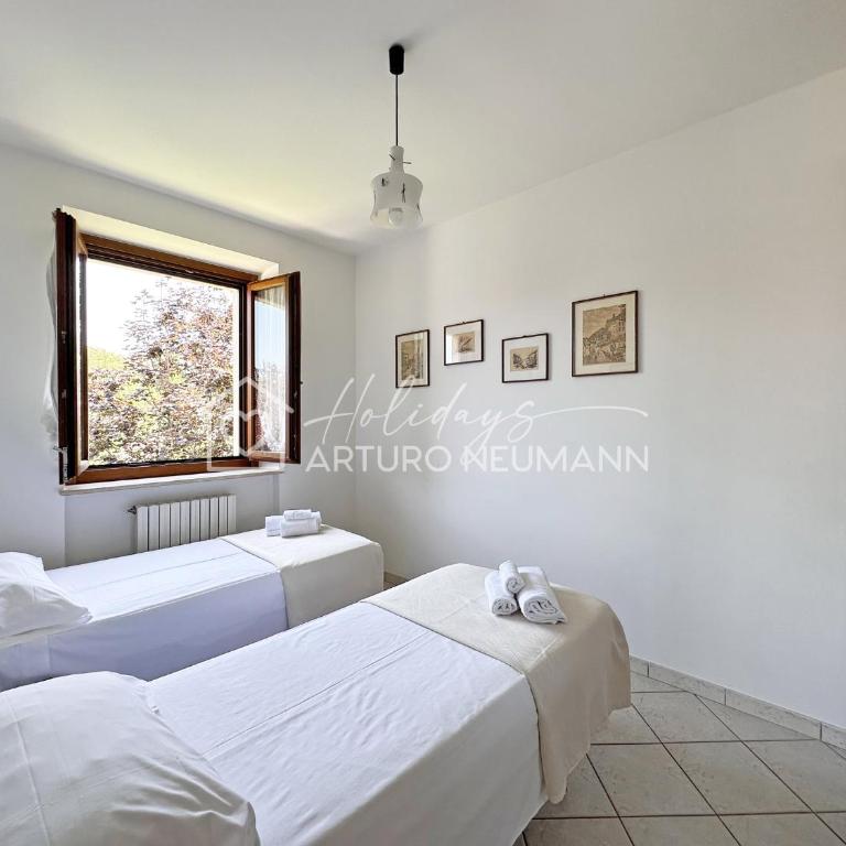 560 - Trilocale a Sirolo, al primo piano con giardino, aria condizionata e Wi-fi - SPIAGGIA WHITE BEACH CLUB OMAGGIO dal lun al ven FINO AL 02-08 - Two-Bedroom Apartment - 13