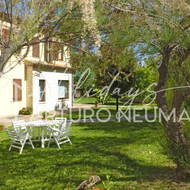 560 - Trilocale a Sirolo, al primo piano con giardino, aria condizionata e Wi-fi - SPIAGGIA WHITE BEACH CLUB OMAGGIO dal lun al ven FINO AL 02-08 - Two-Bedroom Apartment - 19