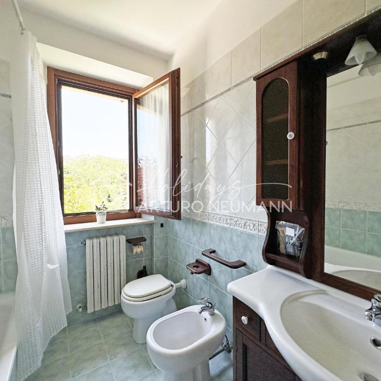560 - Trilocale a Sirolo, al primo piano con giardino, aria condizionata e Wi-fi - SPIAGGIA WHITE BEACH CLUB OMAGGIO dal lun al ven FINO AL 02-08 - Two-Bedroom Apartment - 15