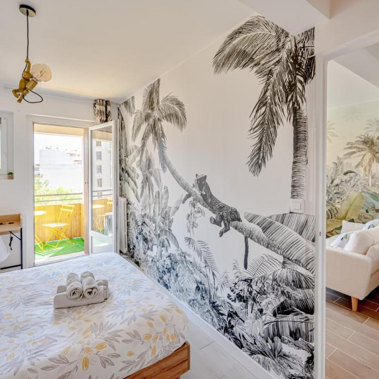 Singes de la Sagesse - Balcon & Clim - Apartamento de 1 dormitorio - 1