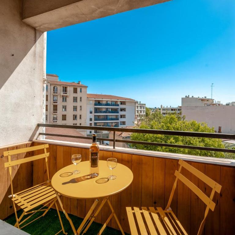 Singes de la Sagesse - Balcon & Clim - Apartamento de 1 dormitorio - 2