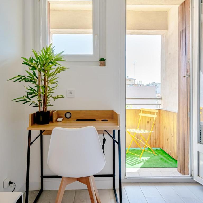 Singes de la Sagesse - Balcon & Clim - Apartamento de 1 dormitorio - 14