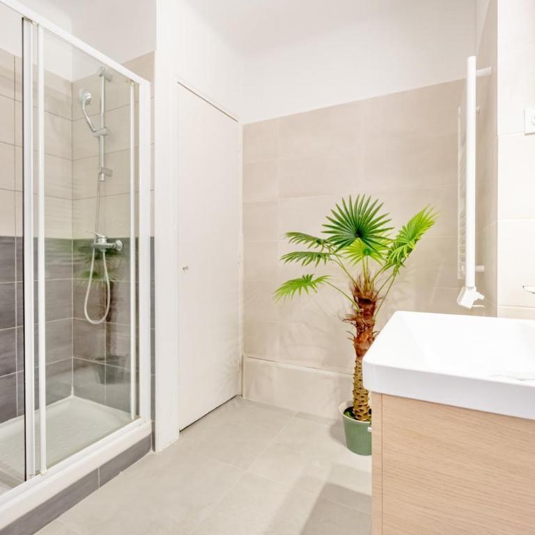 Singes de la Sagesse - Balcon & Clim - Apartamento de 1 dormitorio - 17