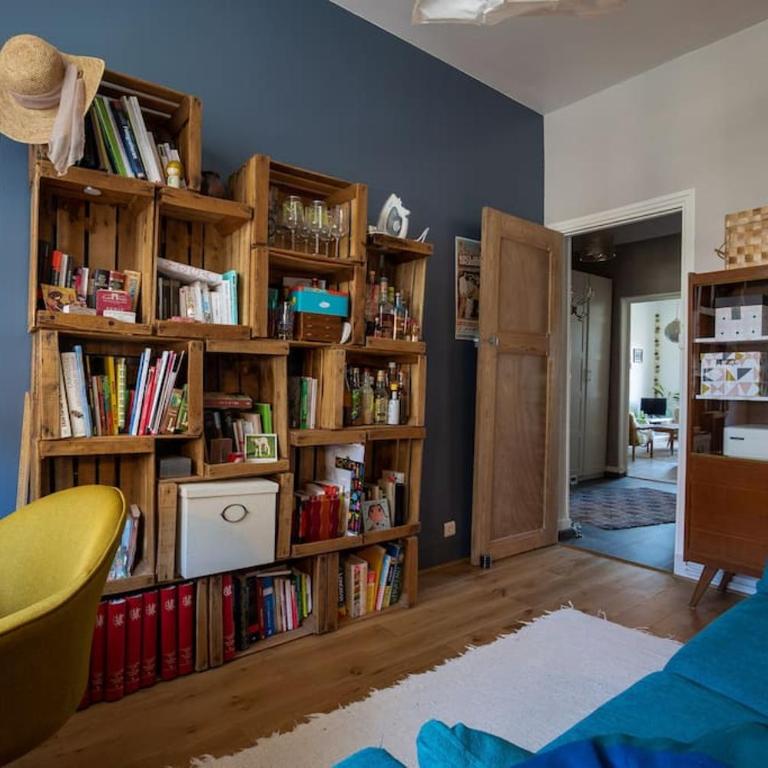 Le Vintage, Beau T3, Clim, Terrasse, Centre ville - Apartment mit 2 Schlafzimmern - 12