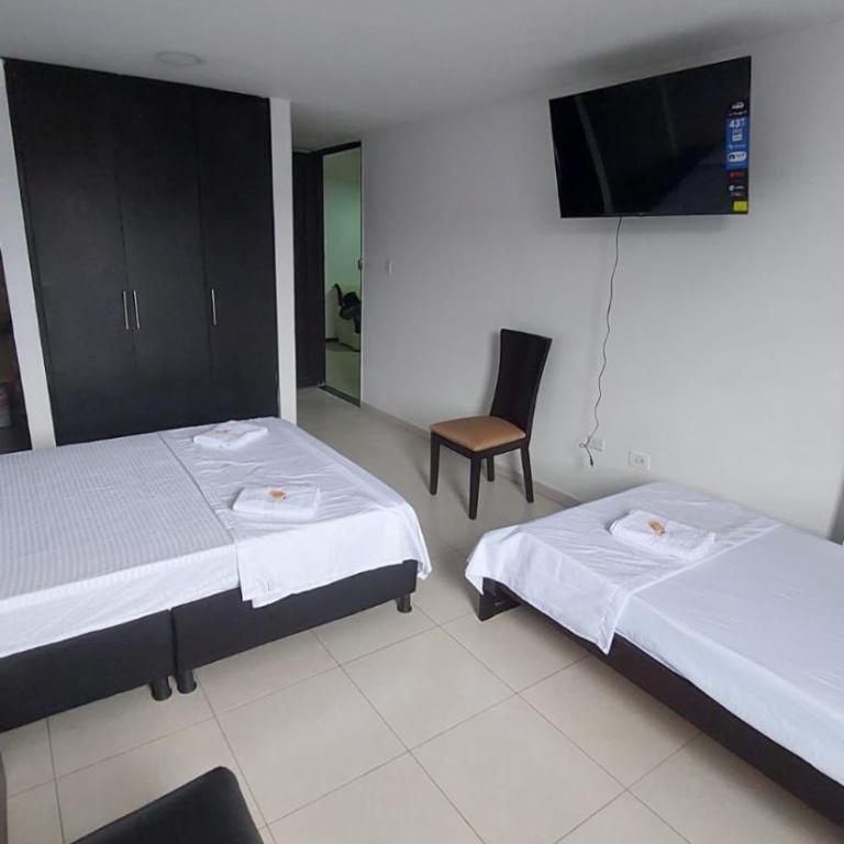 HOTEL MALU REAL - Popayán - Habitación Doble - 2 camas - 9