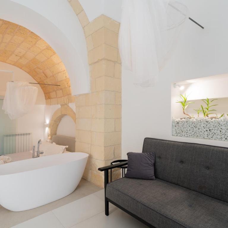 Corte dei Condò Luxury Rooms - Camera Matrimoniale Deluxe con Vasca - 12