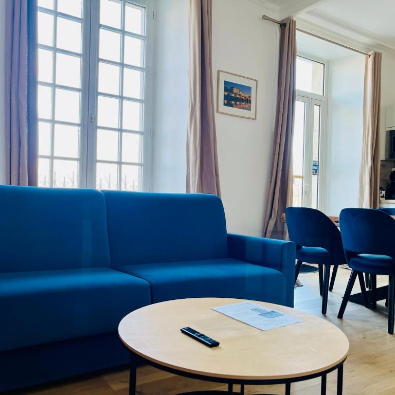 Le Léonard- T5 entre Loire et Château Royal - Manoir de la Concorde - Apartamento Deluxe - 8