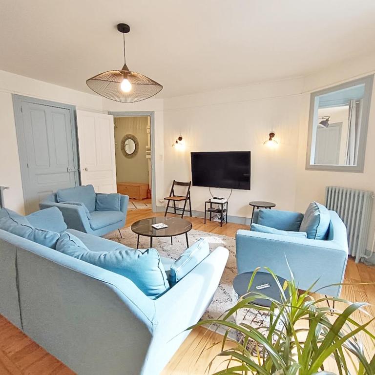 Alphonse 52, grand T4, terrasse, wifi, 6 personnes - Appartement 2 Chambres - 13