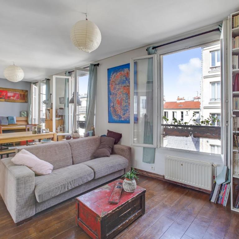SUPERBE DUPLEX avec JARDIN PARTAGE à PARIS MENILMONTANT - Appartement 3 Chambres - 1