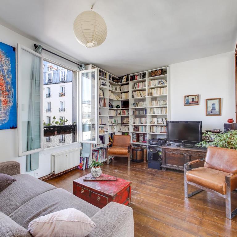 SUPERBE DUPLEX avec JARDIN PARTAGE à PARIS MENILMONTANT - Appartement 3 Chambres - 3