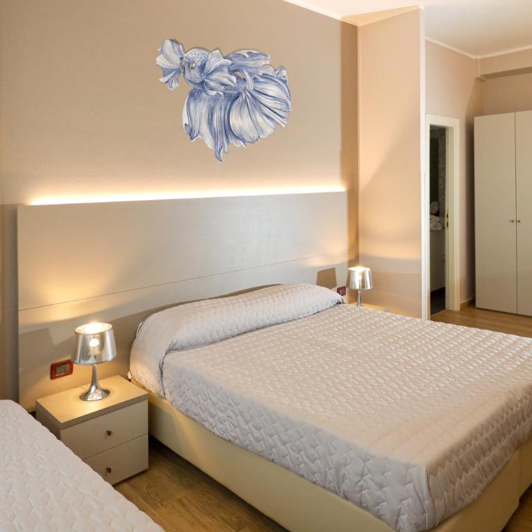 Hotel Italia di Lerici - Camera Deluxe Matrimoniale/Doppia con Letti Singoli con Vista Mare - 10