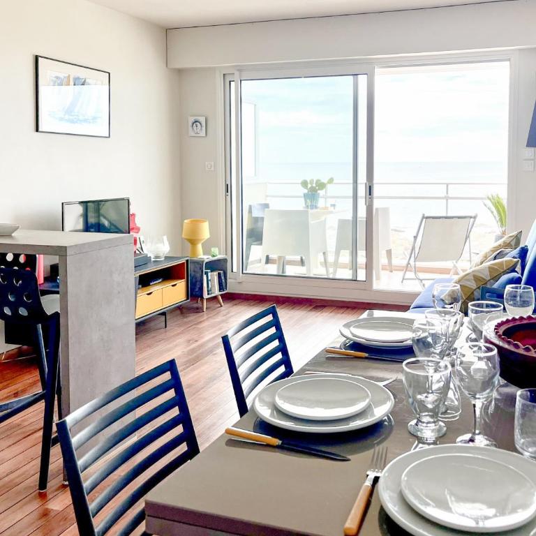 Appartement les pieds dans leau accès direct sur la côte sauvage - 2 pers - Studio - 3