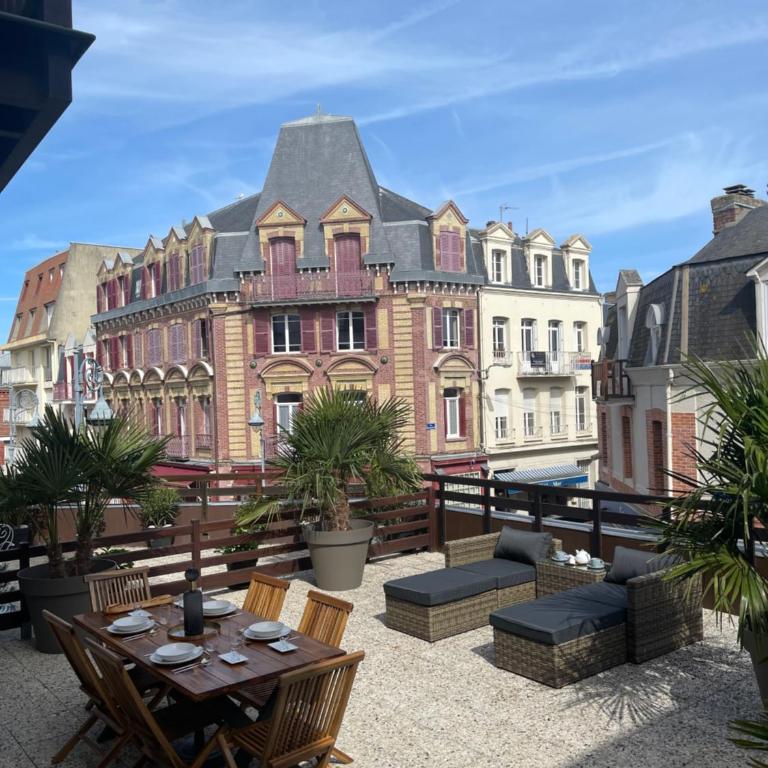 L ecrin Villersois terrasse vue mer - One-Bedroom Apartment - 1