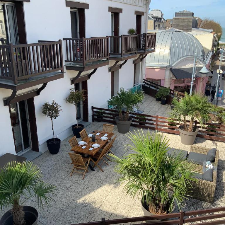 L ecrin Villersois terrasse vue mer - One-Bedroom Apartment - 29