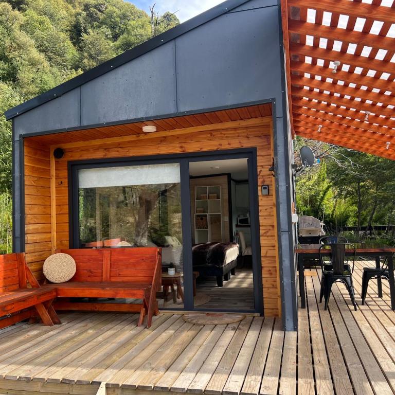 Tiny House 2 a 3 per Malalcahuello Wifi Satelital - Casa con 1 dormitorio - 10