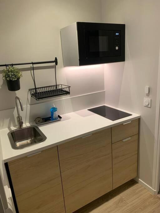Terasse avec superbe vue sur le marché de Dieppe - Appartement 1 Chambre - 3