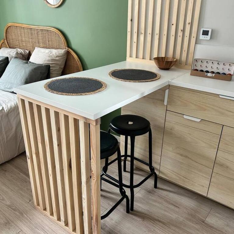 Terasse avec superbe vue sur le marché de Dieppe - Appartement 1 Chambre - 4