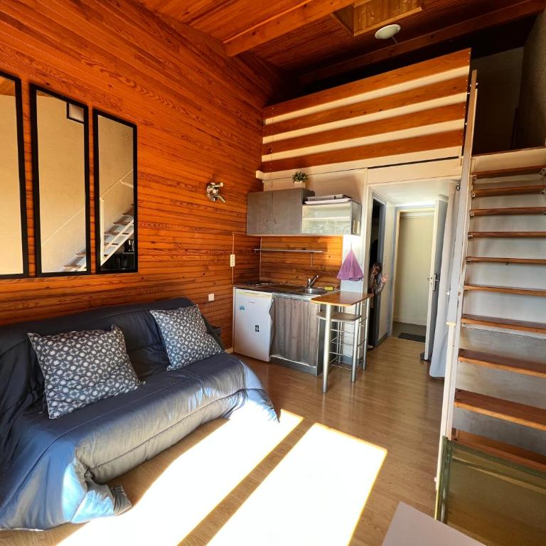 Studette et studio en montagne proche stations de ski et lac - Appartement avec Balcon - 6