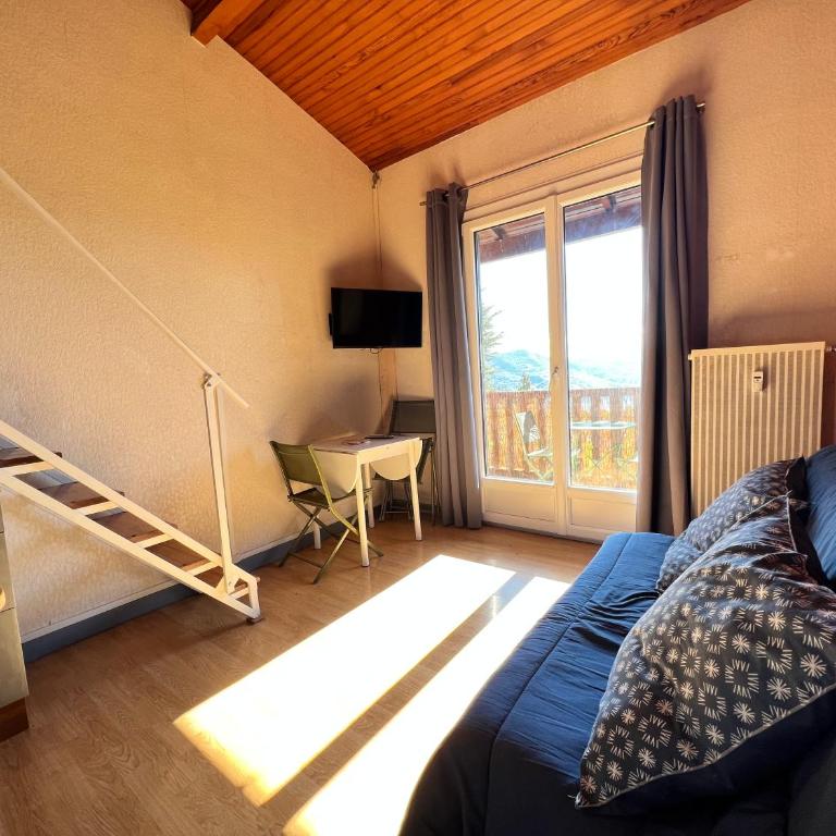 Studette et studio en montagne proche stations de ski et lac - Appartement avec Balcon - 2