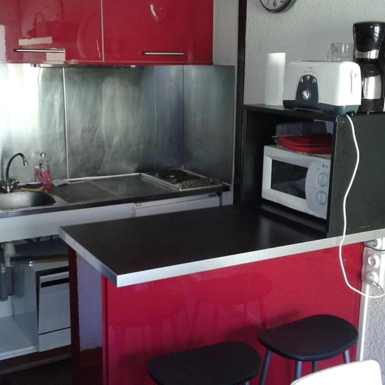appart 6 personnes La Mongie - Apartment mit 2 Schlafzimmern - 4